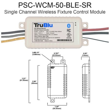 Single Channel Wireless Fixture Control Module