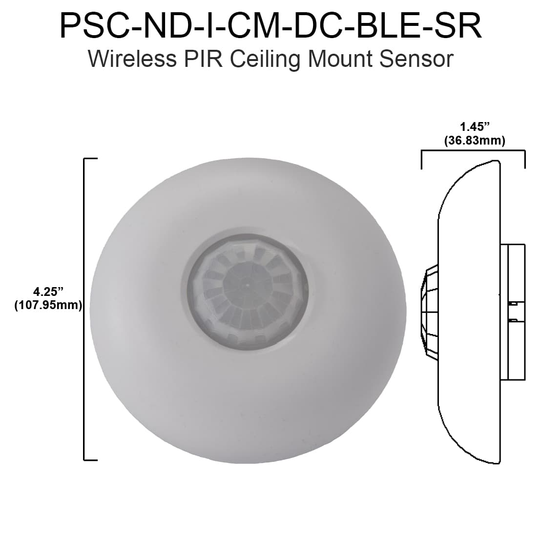 Commercial Lighting - Ceiling-Mount-Sensor