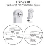 Fsp 2x1b High Low Off Pir Photo Motion Sensor