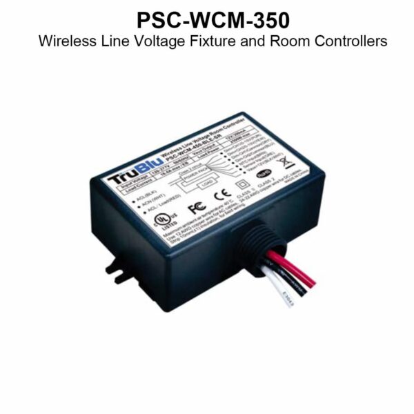 Wireless Line Voltage Fixture And Room Controllers