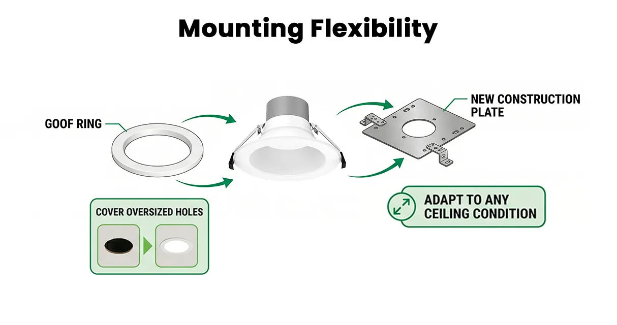 Mounting Flexibility