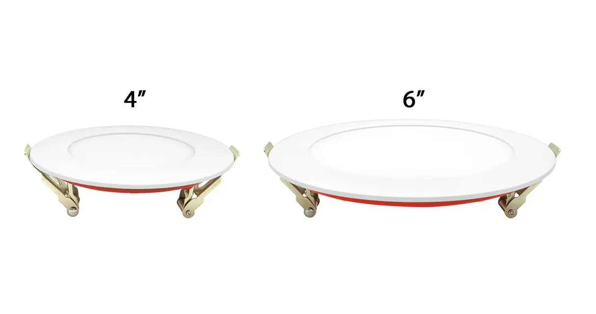 4’’ & 6’’ in size