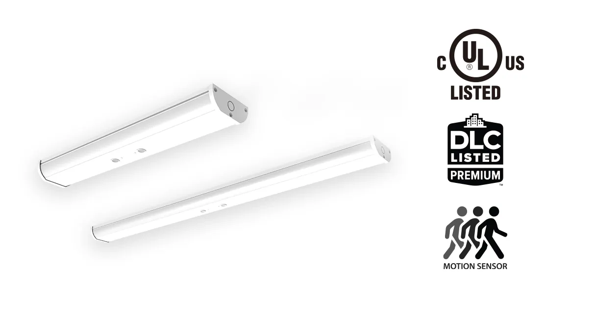 UL & DLC V5.1 Premium and Energy StarPre-installed ultrasonic sensor Listed