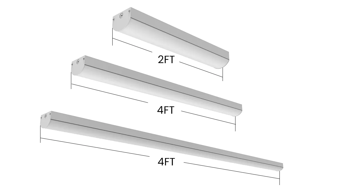 Available in 2FT, 4FT and 8FT